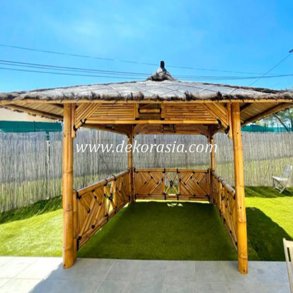 Bamboo Gazebo for Home Garden, Bamboo Gazebo Outdoor